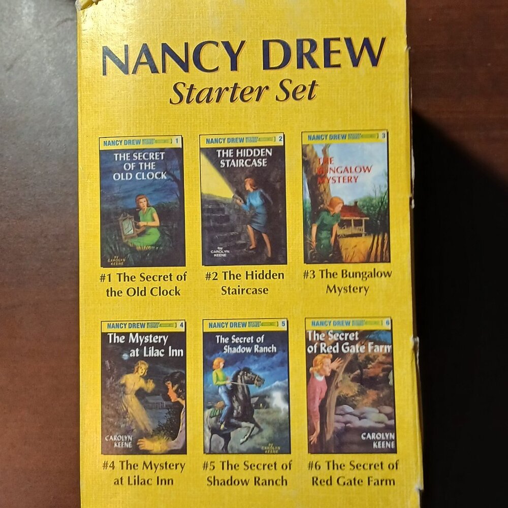 Vintage Nancy Drew starter set 1-6